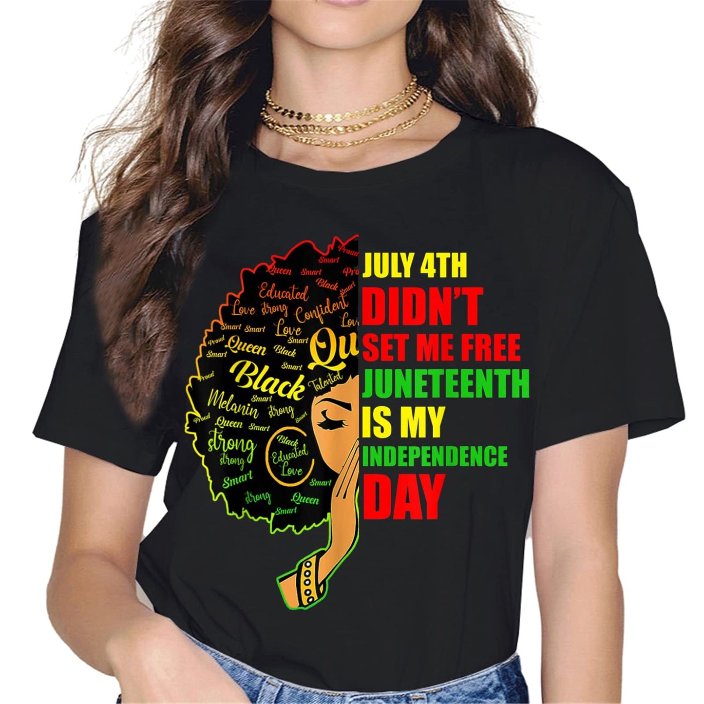 African American Juneteenth Tee - My Independence Day