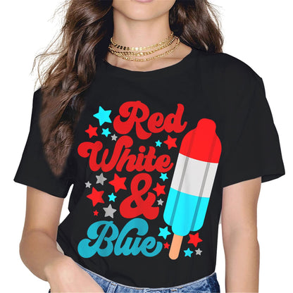 Merica Ice Cream Tee - 4th of July Graphics