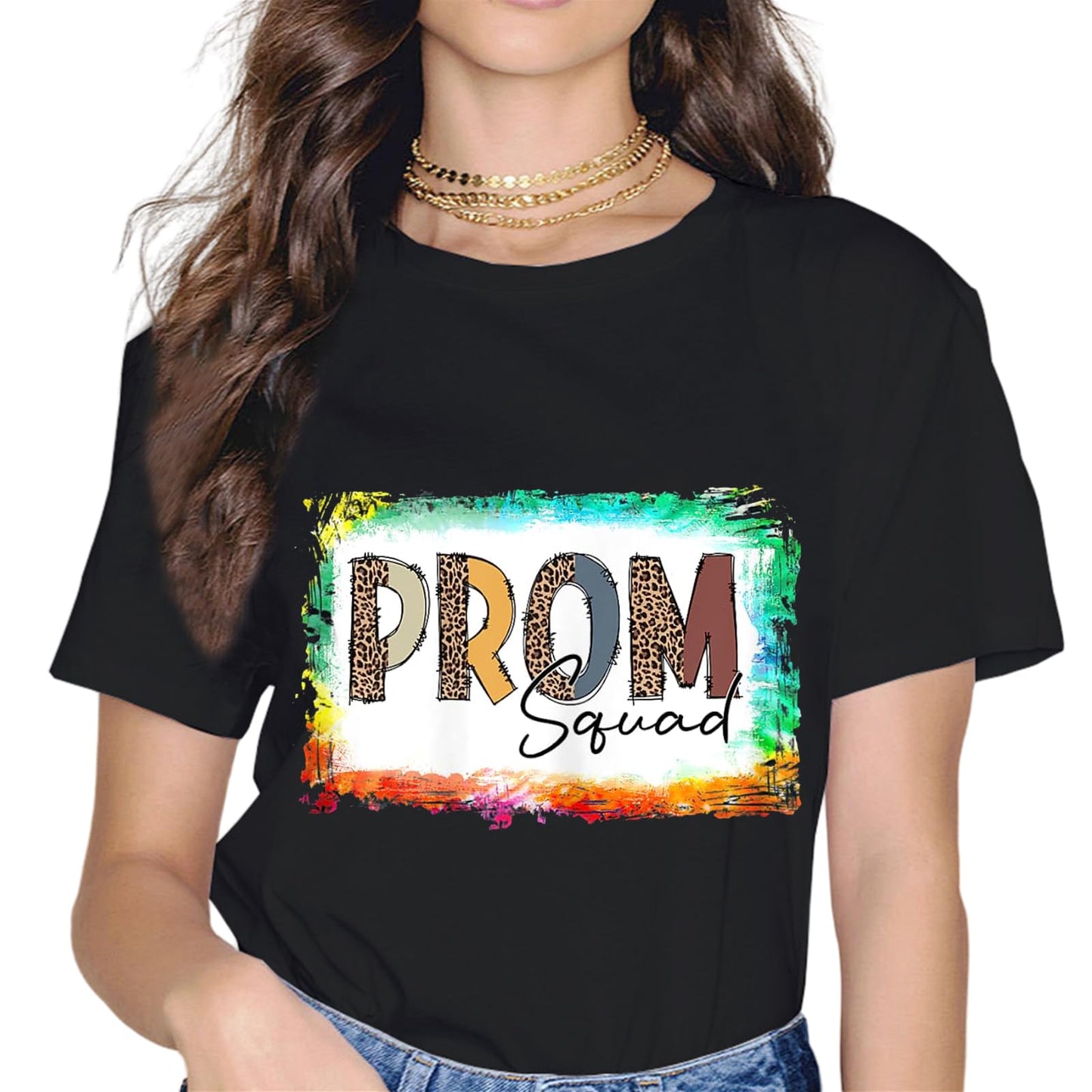 Prom Squad Matching Party A Group Prom for Friends Funny T-Shirt