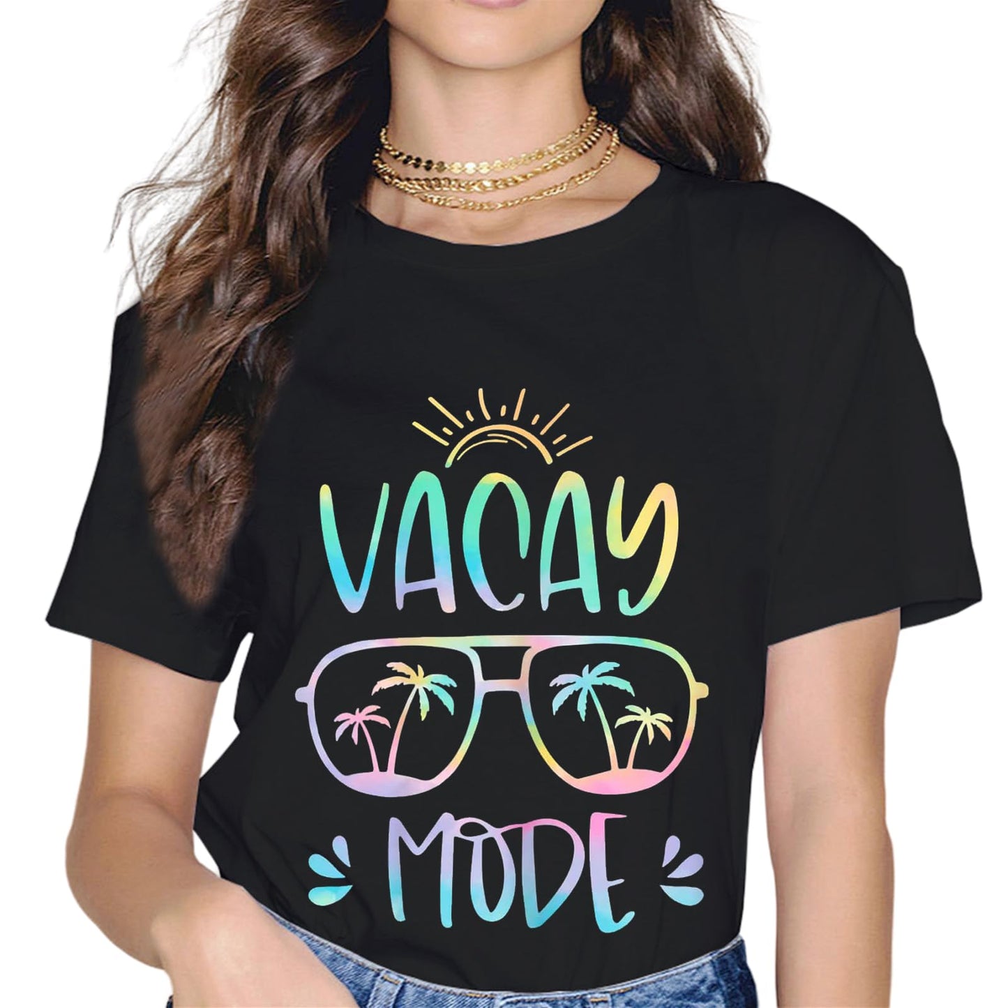 Sassalilly Vacay Squad Vacation T-Shirt-Trip Graphics