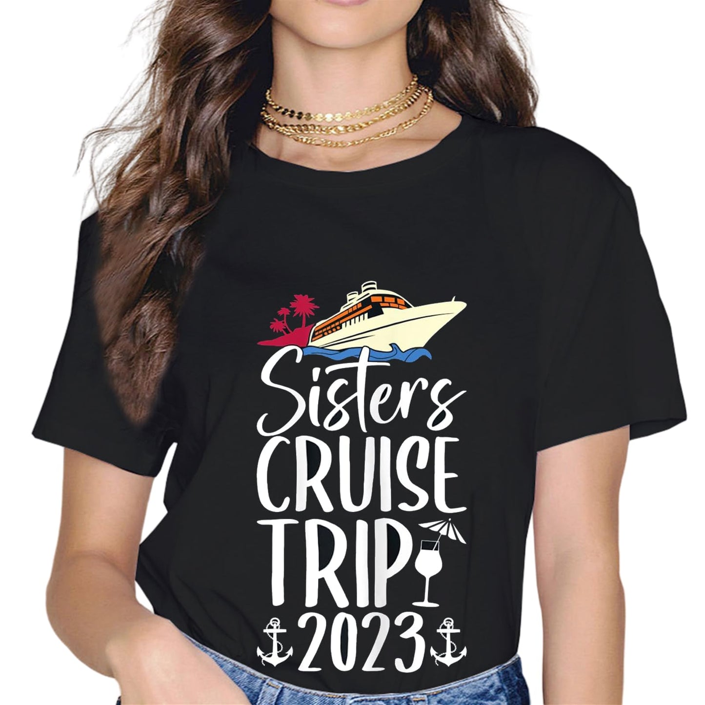 Sister's Trip - Funny Sister Vacation T-Shirt