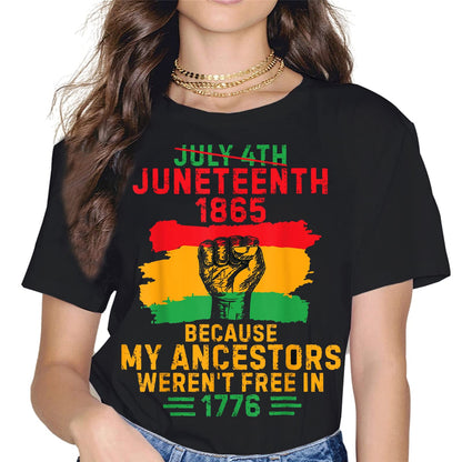 Juneteenth Unisex T-Shirt - Black History Graphics