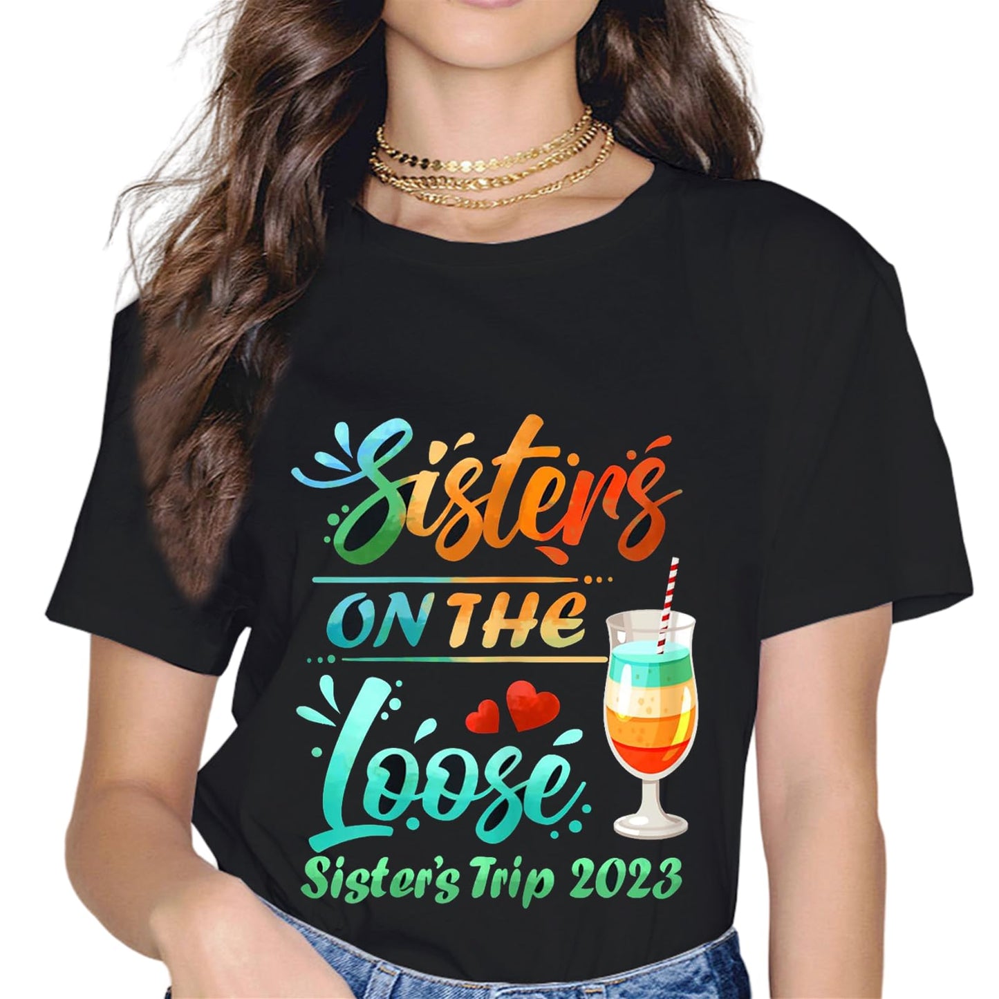 Sister's Trip - Funny Sister Vacation T-Shirt