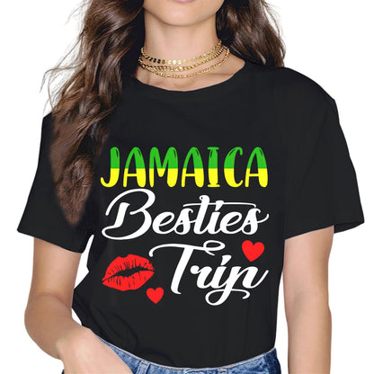 Sassalilly Besties Trip Vacation Gift T-Shirt-Trip Graphics