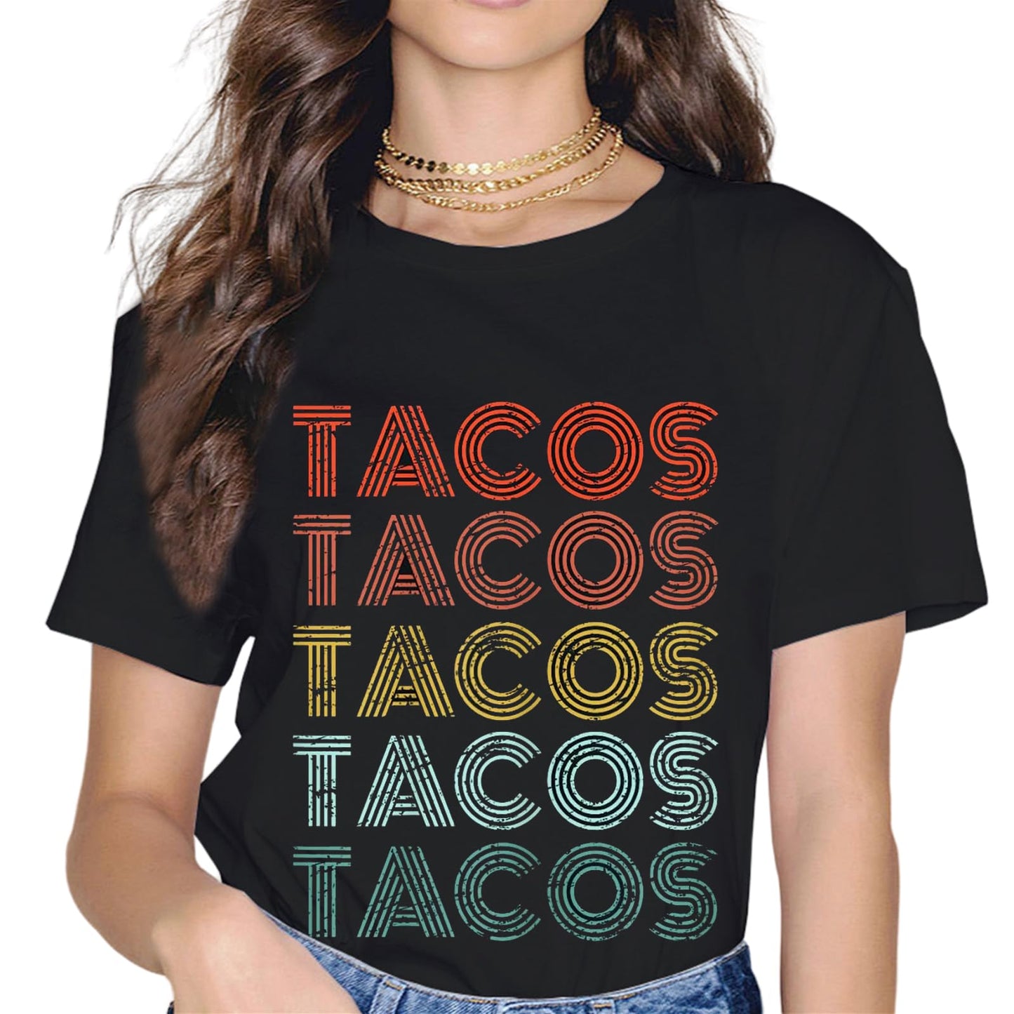 Sassalilly Taco Mexican Food Gift Taco Lover T-Shirt