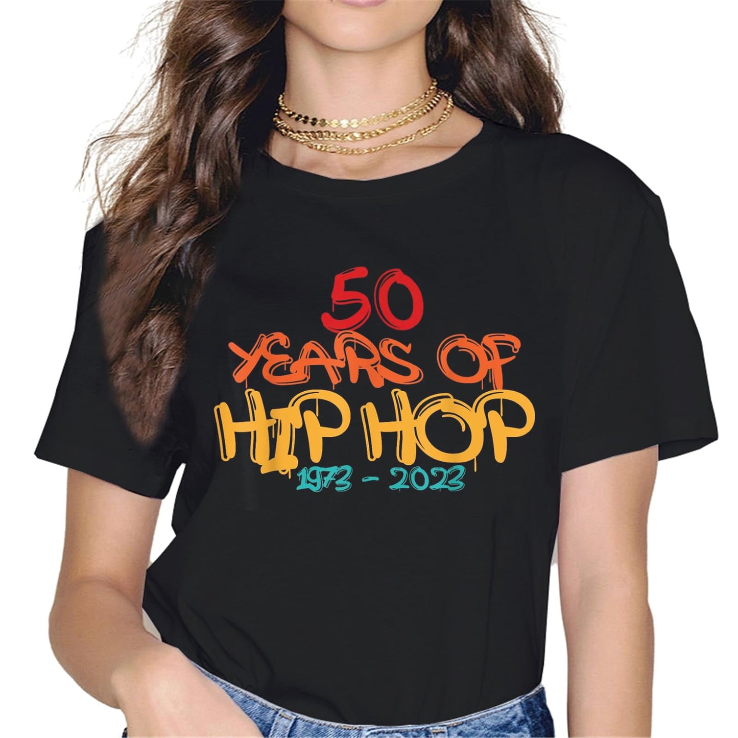 noozuo 50's Old School Hip Hop T-Shirt - Hiphop Graphics