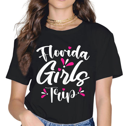 Sassalilly Girls Trip Flordia Vacation Gift T-Shirt-Trip Graphics