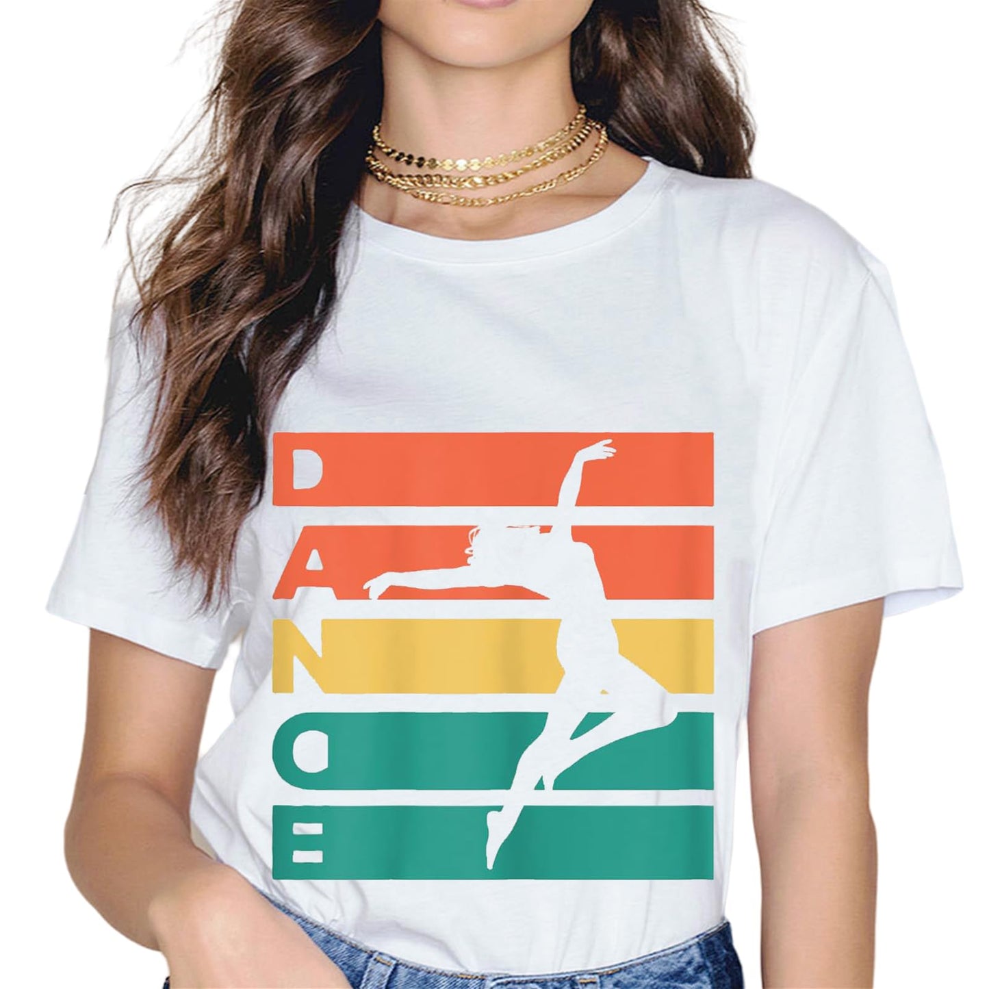 Retro Vintage Dancing Gift for Dancers T-Shirt