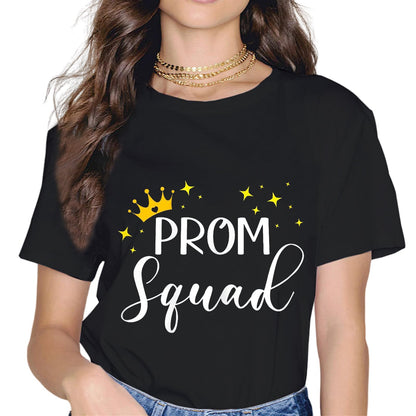 Prom Squad Matching Party A Group Prom for Friends Funny T-Shirt