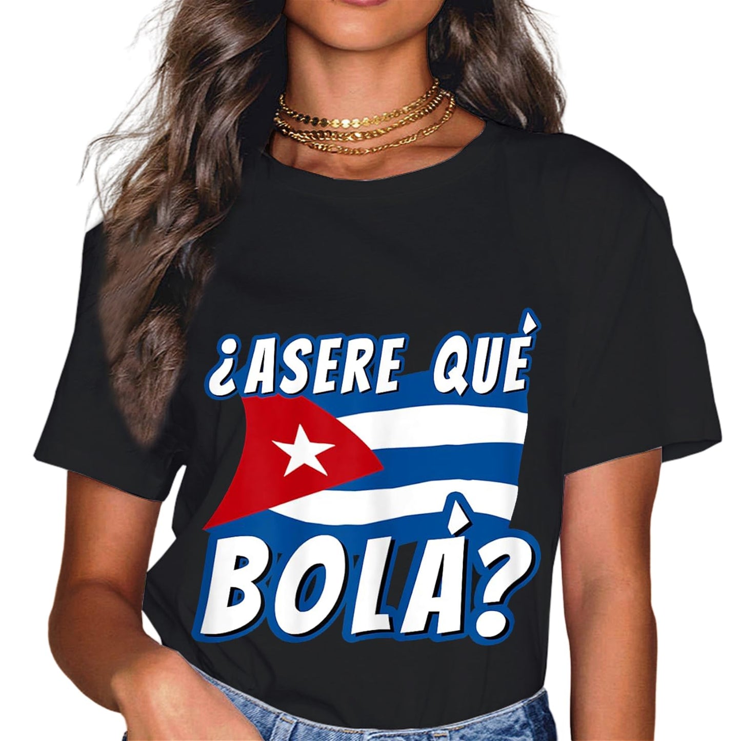 Sassalilly Cuba Patriotic Cuban Pride Flag Patriotic Cuba T-Shirt