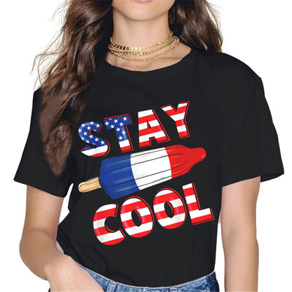 Merica Ice Cream Tee - 4th of July Graphics