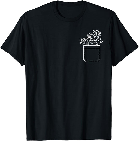 Support Your Local Flower Farmer Cut Flowers Farmers Market T-Shirt