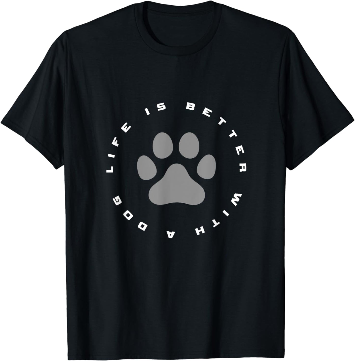 Dog Paw Print T-Shirt