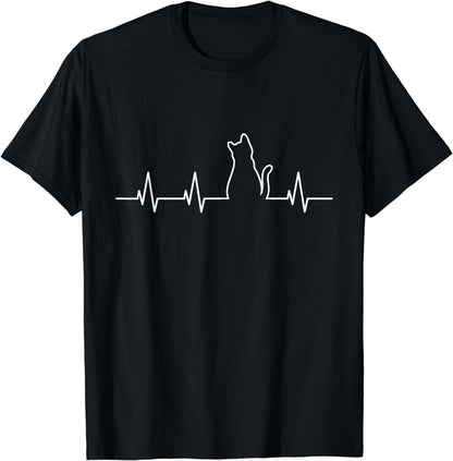 Cat Heartbeat T-Shirt