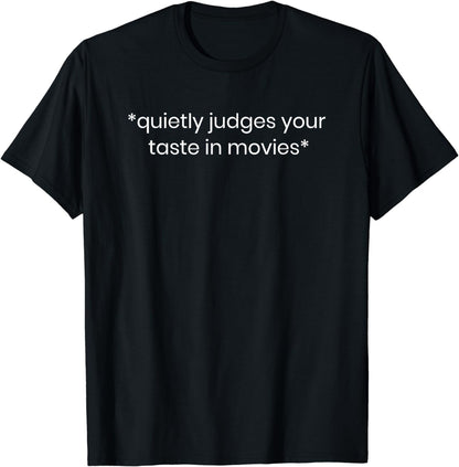 Funny Movie Lover Gifts | Film Critic Cinephile Cinema T-Shirt