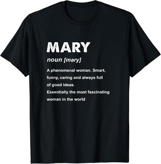 Mary Name T-Shirt