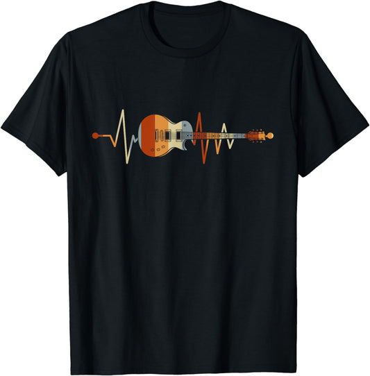 Heartbeat Guitar T-Shirt