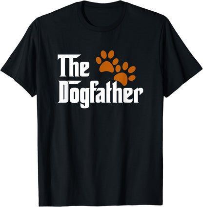 Cool Dog Dad Dog Father Shirt The DogFather T-Shirt