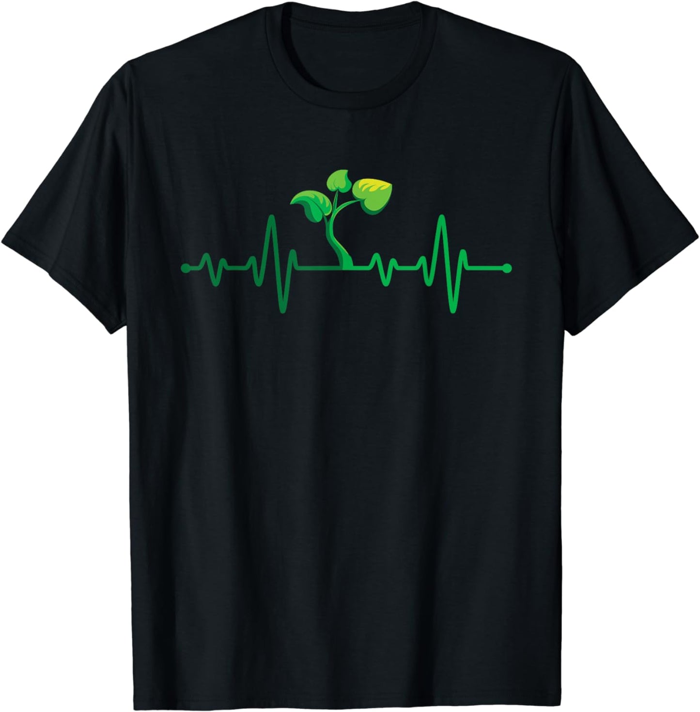 Plant Heartbeat - Botany Botanist Gardening Plant Lover T-Shirt