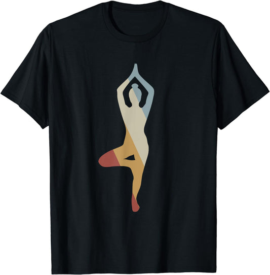 Yoga Retro Style Vintage T-Shirt