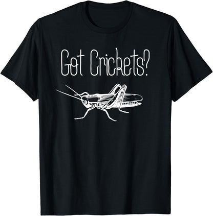 Cricket Insect Lovers Entomology Creepy Crawly Science T-Shirt