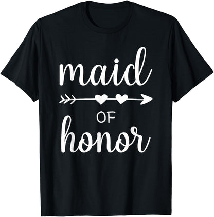Maid Of Honor Wedding Party Bachelor Party T-Shirt