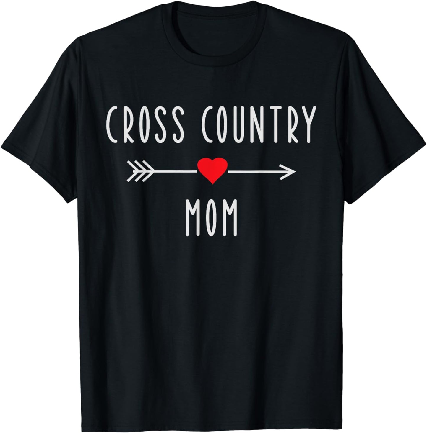 Cross Country Mom Womens Funny Running XC Runner Mom Gift T-Shirt