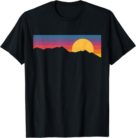 retro, distressed, hiking shirt for nature lovers, gift T-Shirt
