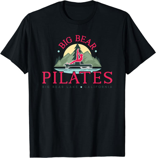 Big Bear Pilates cute, fun, mountains, nature T-Shirt