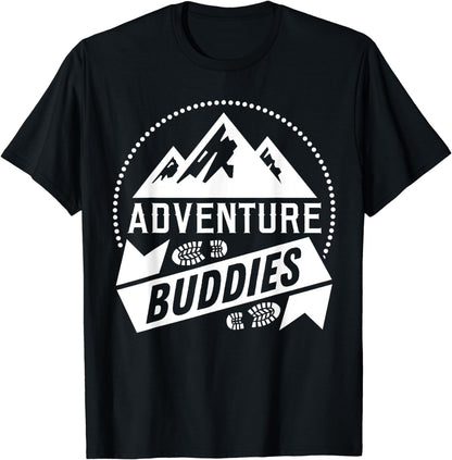 Funny Hiker Hiking Adventure Buddies Camping T-Shirt