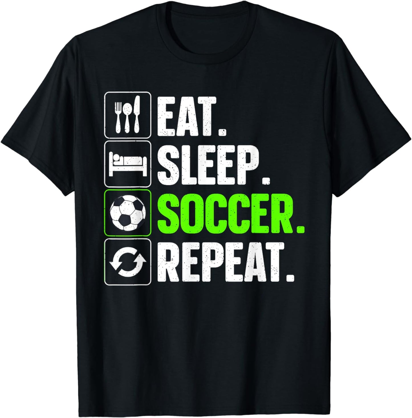 Cool Soccer Art For Men Women Kids Team Sport Soccer Player T-Shirt