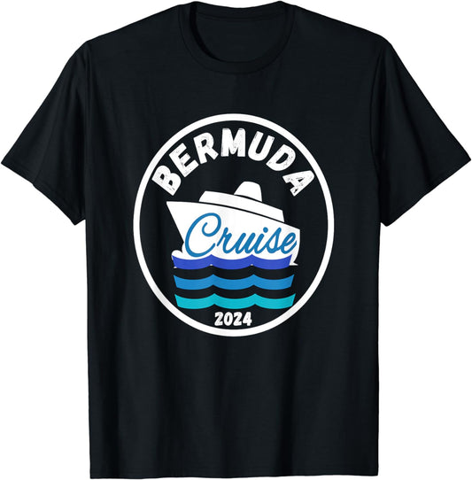 Bermuda Cruise Trip 2024 Cruising Vacation Group Matching T-Shirt