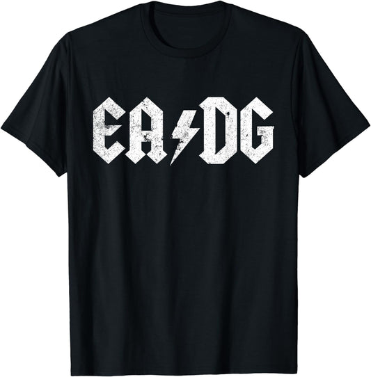 Bass Player T shirt E A D G Strings of the Bass