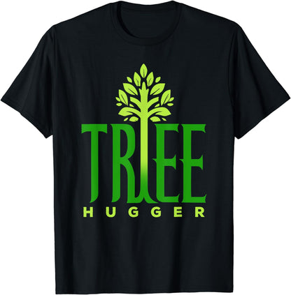 Tree Hugger Retro Vintage Environmental Nature Lover T-Shirt