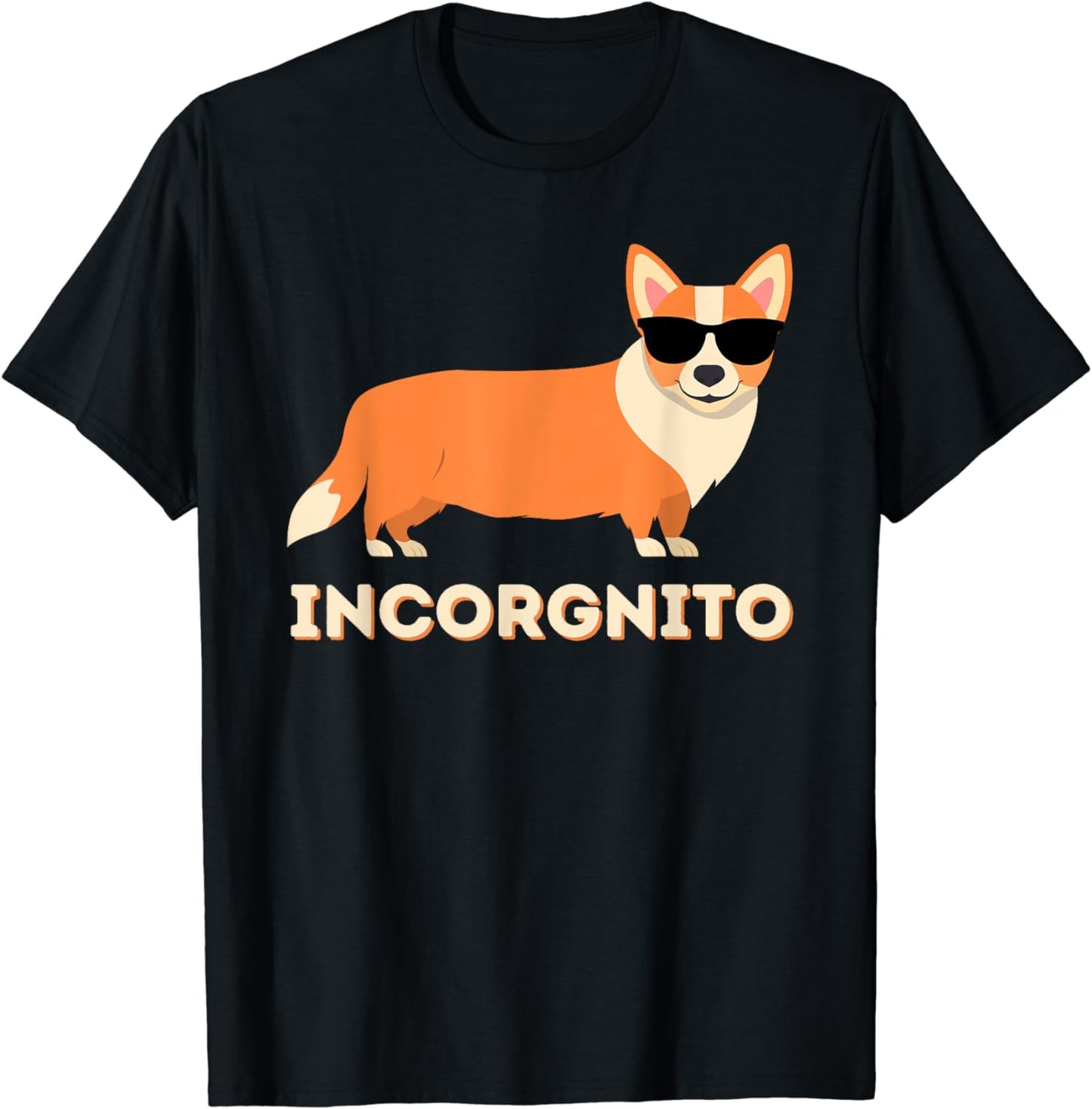 Incorgnito - Funny Welsh Corgi Owner Dog Lover T-Shirt