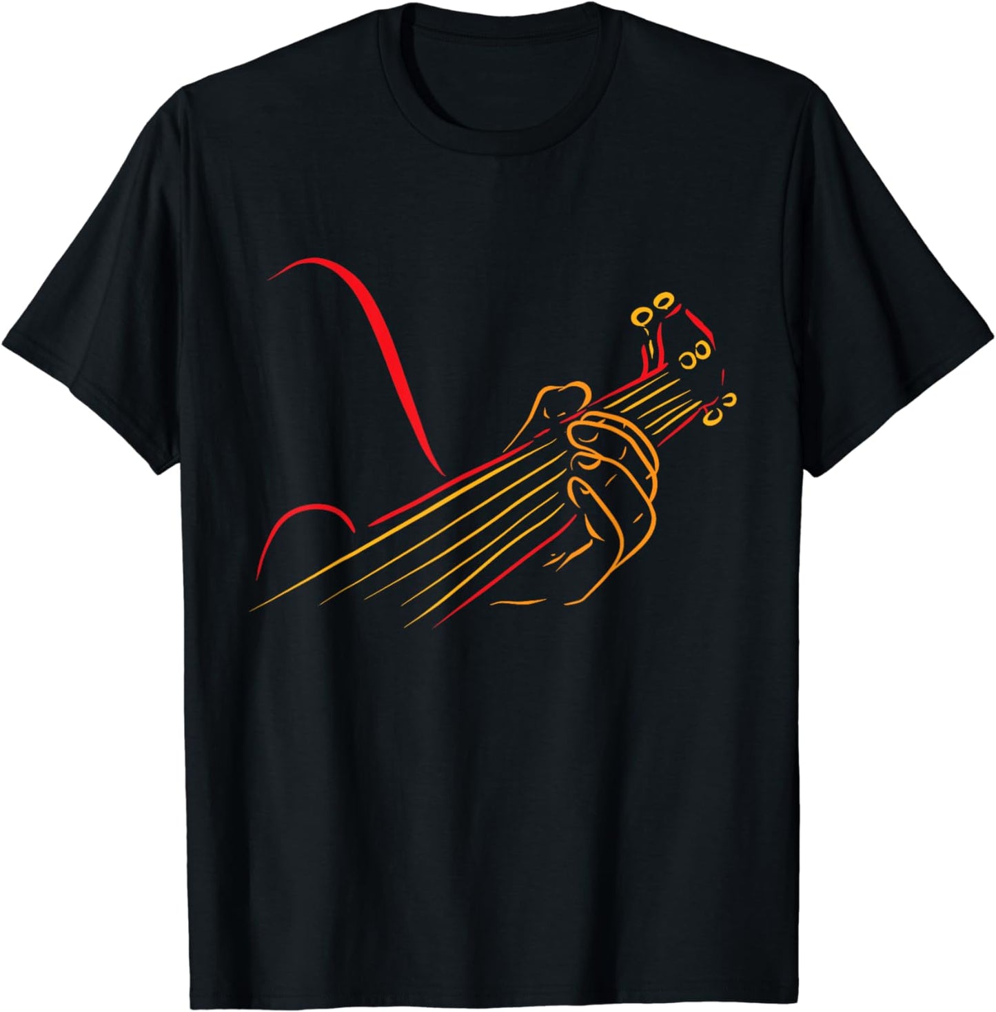 Playing Guitar Guitarist Music Life Funny Gift T-Shirt