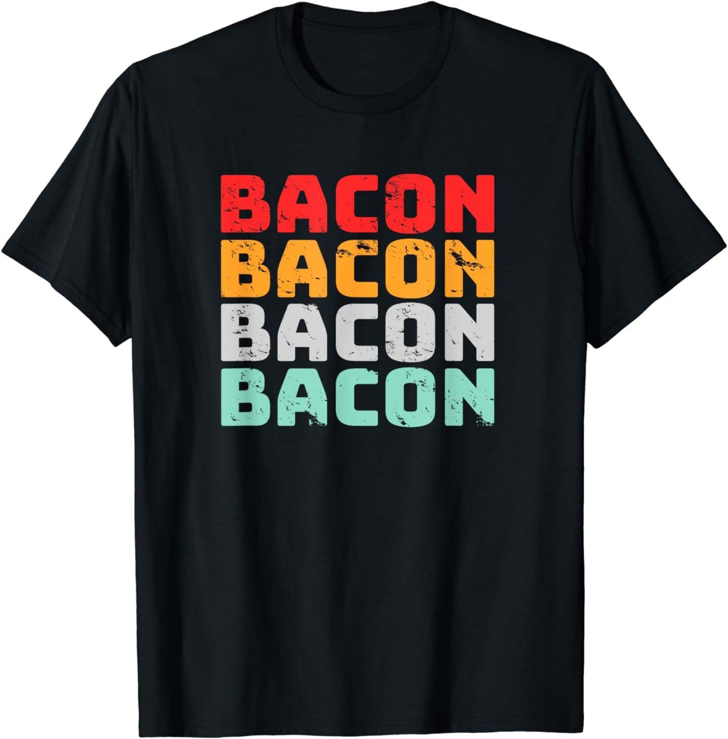 Bacon Retro Style Foodie T-Shirt