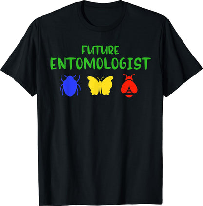 Future Entomologist Insect Bugs Love Boy Girl T-shirt