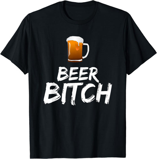 Beer Bitch Fantasy Football Loser Funny Shirt T-Shirt