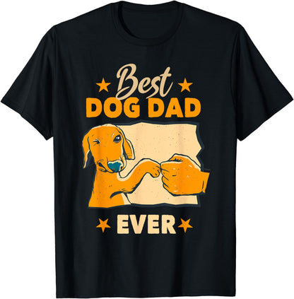 Dogs And Dog Dad - Best Friends Gift Father Men T-Shirt