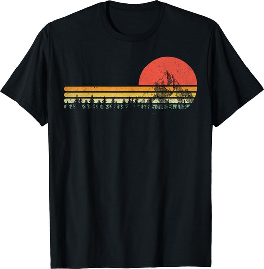 Trees Wildlife Nature Vintage Forest T-Shirt