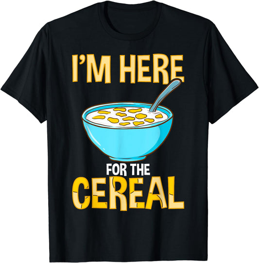 Cereal Bowl Foodie Funny T-Shirt