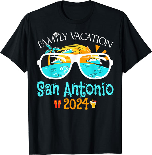 Family Vacay Squad Group Family Vacation San Antonio 2024 T-Shirt