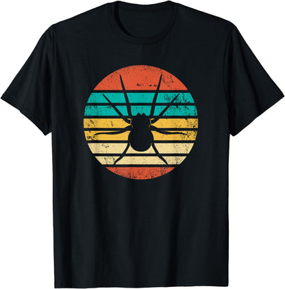 Retro Entomology Bug Insects Entomologist - Vintage Spider T-Shirt