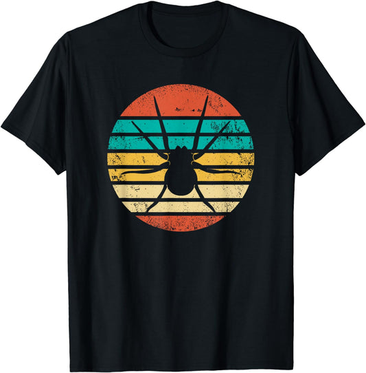 Retro Entomology Bug Insects Entomologist - Vintage Spider T-Shirt