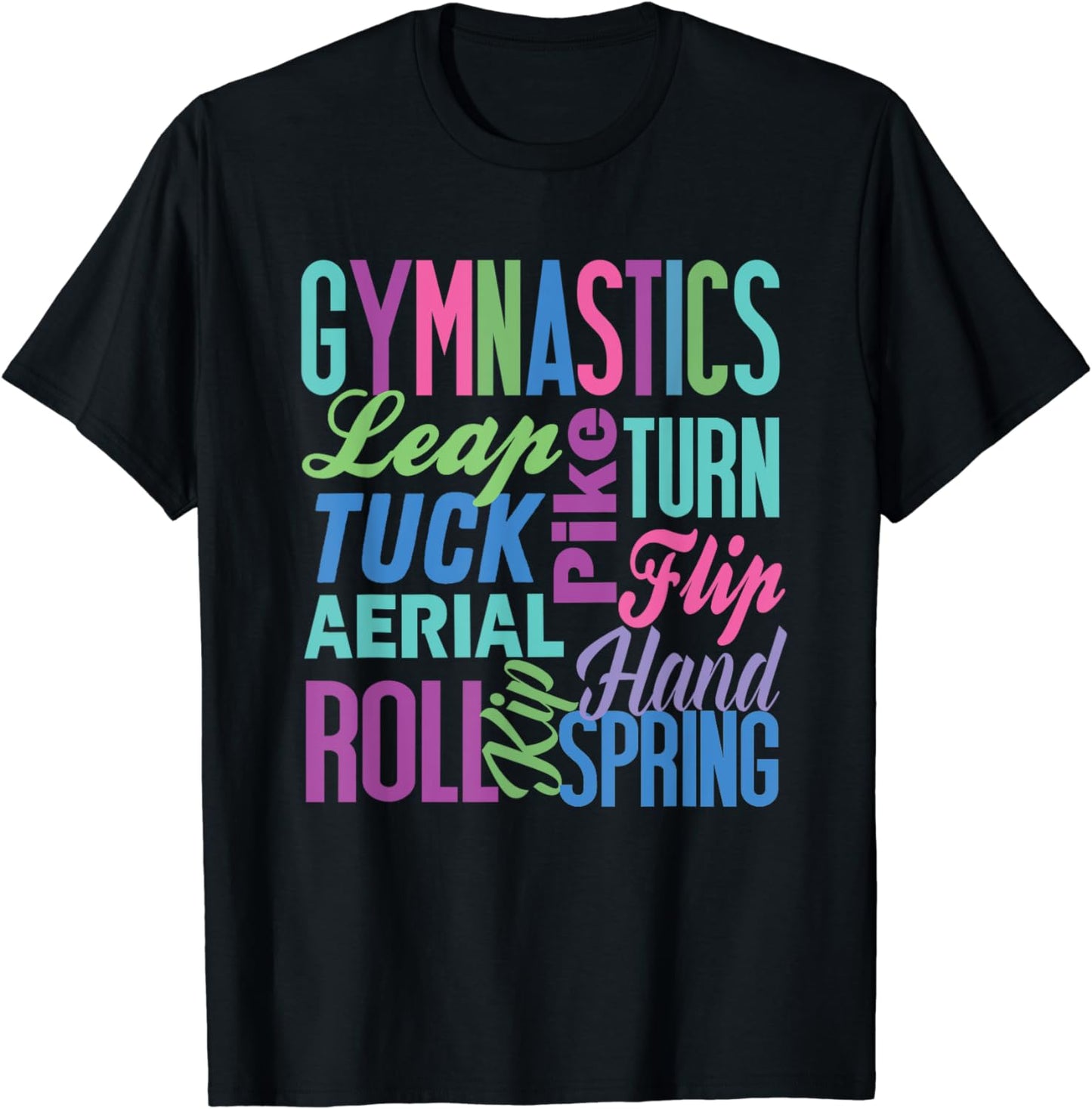 Cute Gymnastics Shirt Gymnast Gifts Gymnastic Clothes Girls