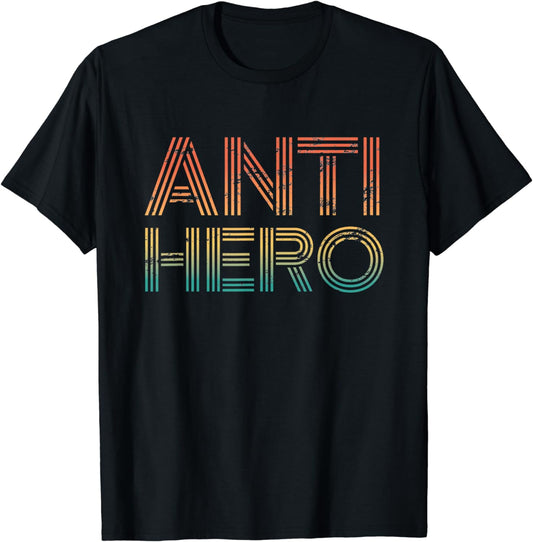 Retro Anti Hero - Vintage TV Movie Lover T-Shirt