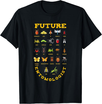 Entomology Bug Future Entomologist Funny Bug Lover T-Shirt
