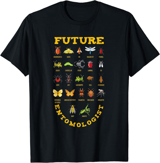 Entomology Bug Future Entomologist Funny Bug Lover T-Shirt