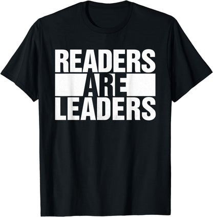 Readers are Leaders Shirt Reader Book Lover Gift T-Shirt